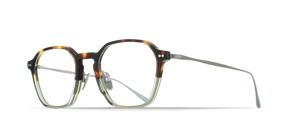 BRETT Aston C13 Tortoise Graded Khaki/Silver - vista 2