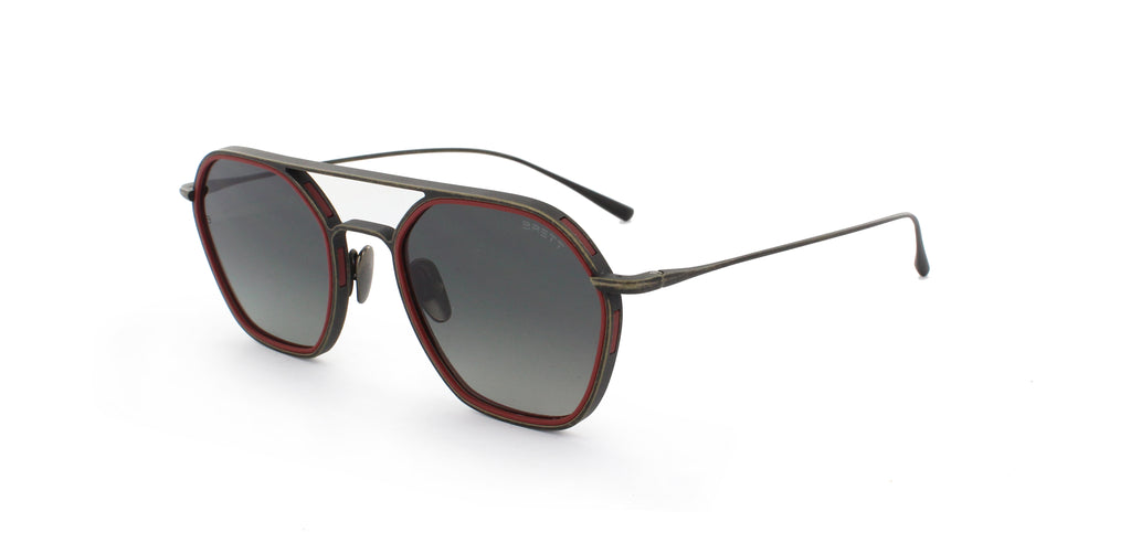 BRETT Phil Sun C07 Grey/Burgundy - vista 2