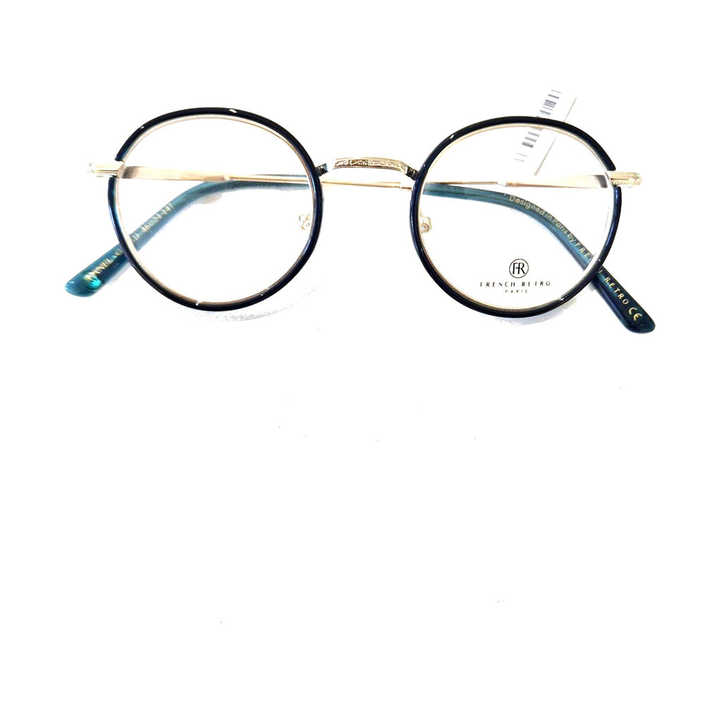 French Retro Manel – armação, verde/dourado