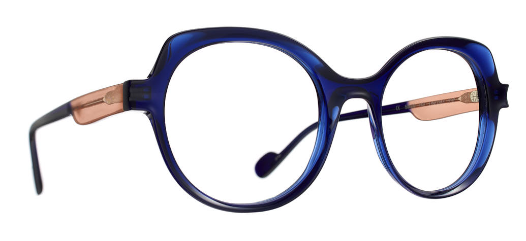 Caroline Abram Lindsay bleu 292 - monture optique acétate