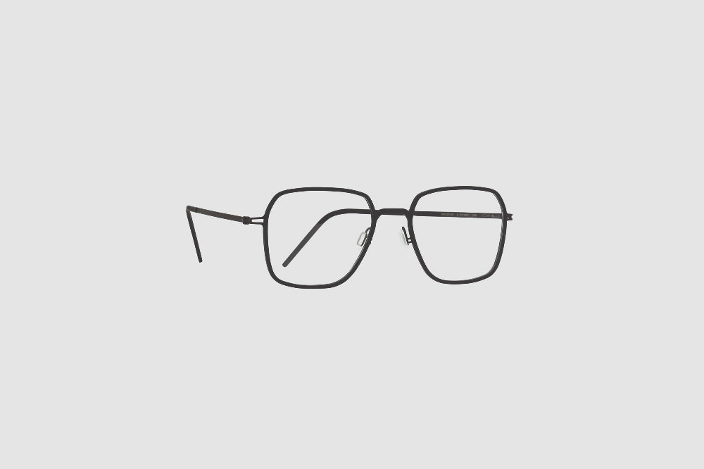 SLEEQ STEEL Shadower #10A – monture optique, vue de trois quarts