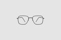 SLEEQ STEEL Shadower #10A – monture optique, vue de face