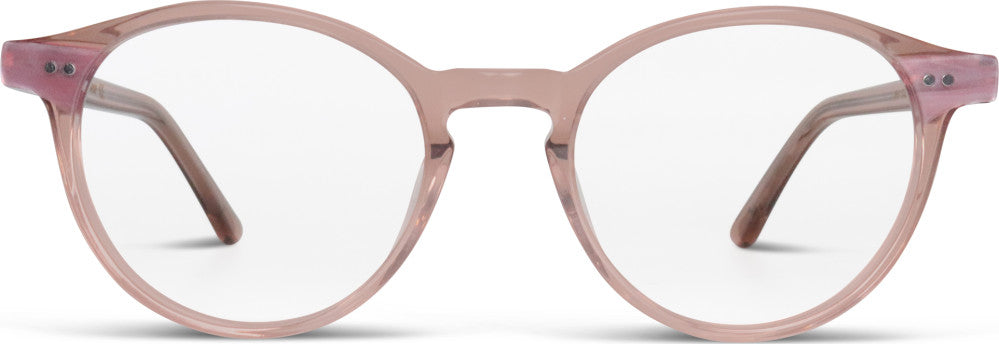 French Retro Ary – armação, cristal rosa