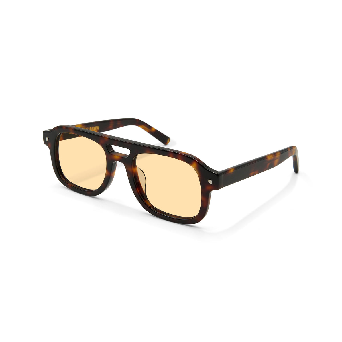 PAWA Vegeta Tortoise – lunettes de soleil, vue de trois quarts