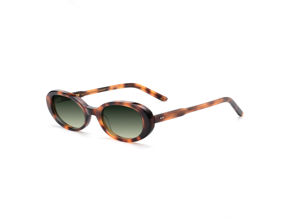 PAWA Yuna Tortoise – lunettes de soleil, vue de trois quarts