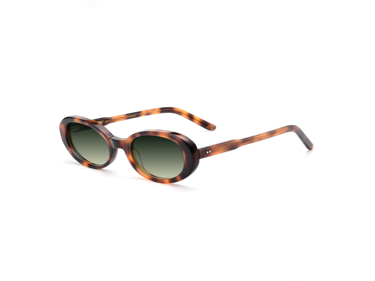PAWA Yuna Tortoise – lunettes de soleil, vue de trois quarts
