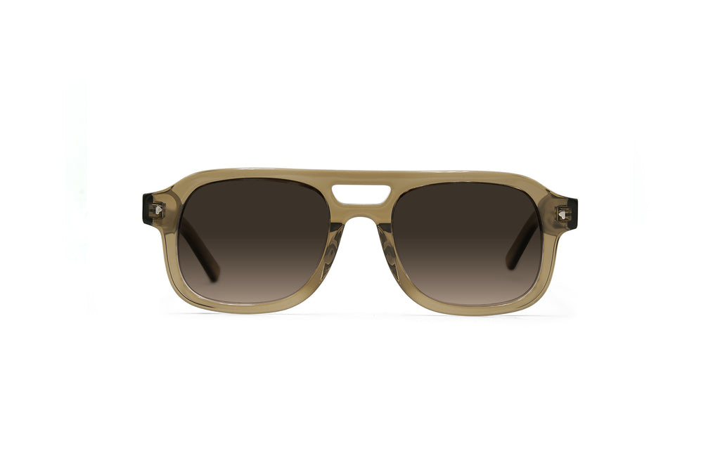 PAWA Vegeta Khaki – lunettes de soleil, vue de face