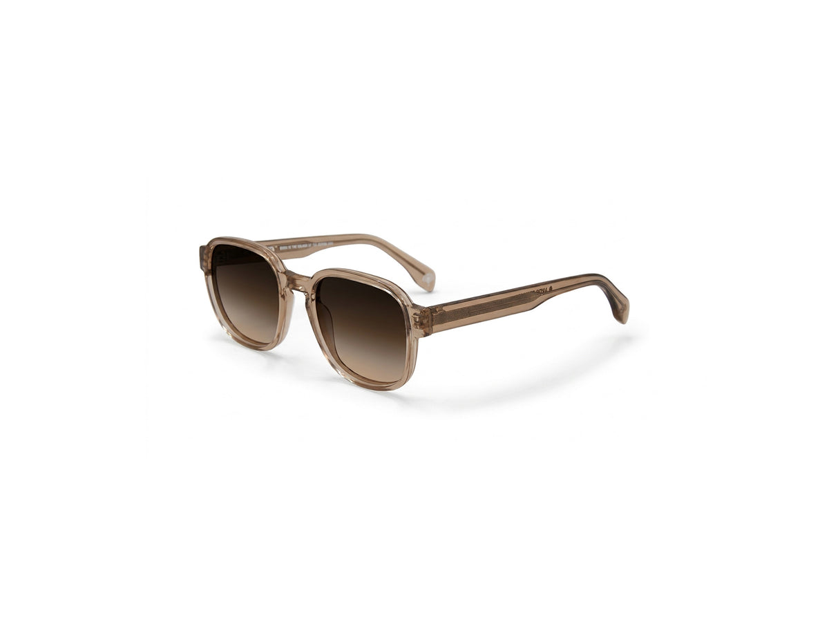 PAWA Todoroki Off White – lunettes de soleil, vue de trois quarts