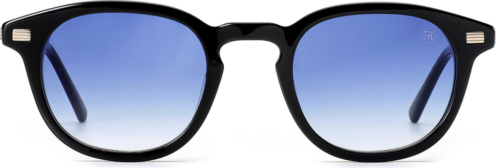 Óculos de sol French Retro Kevin em acetato, cor Noir/Or VB — Steve Attal Optic, Lisboa