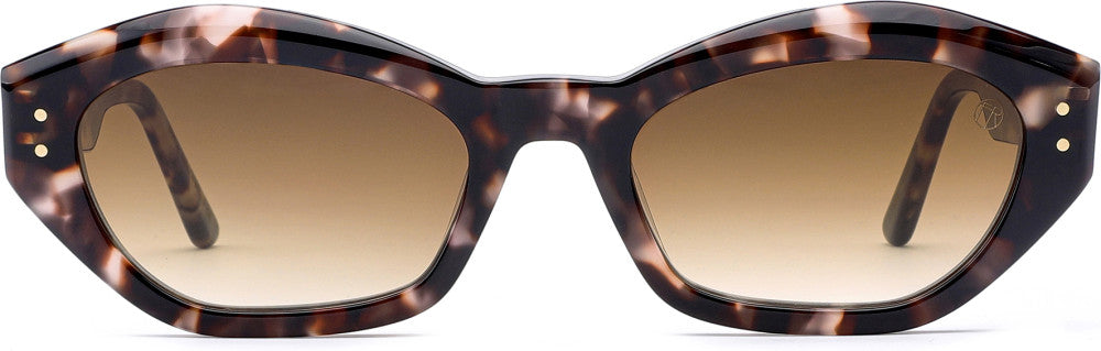 French Retro Luna – óculos de sol, tartaruga castanha